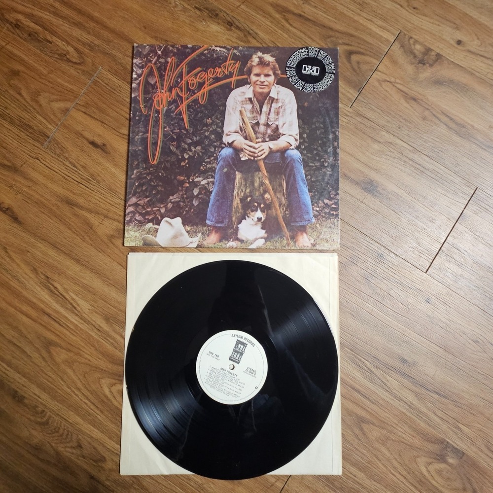 John Fogerty – Self Titled Asylum Records 1975‎ 7E-1046 PROMO LP VG+ EX/EX
